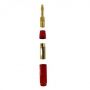 Разъем акустический Van den Hul Gold Plated Bus 8,3 mm Red